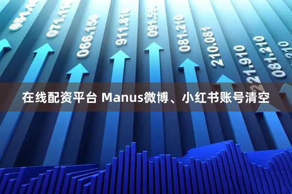 在线配资平台 Manus微博、小红书账号清空