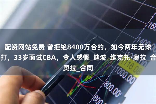配资网站免费 曾拒绝8400万合约，如今两年无球可打，33岁面试CBA，令人感慨_迪波_维克托·奥拉_合同